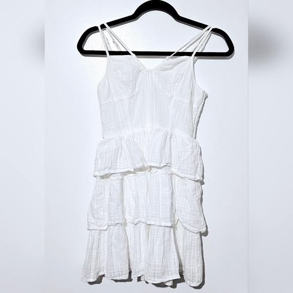 American Eagle Outfitters White  Spaghetti Strap Dress Size XS - Picture 2 of 9